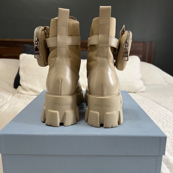 Monolith leather and Re-Nylon boots with pouch - Picture 4 of 5